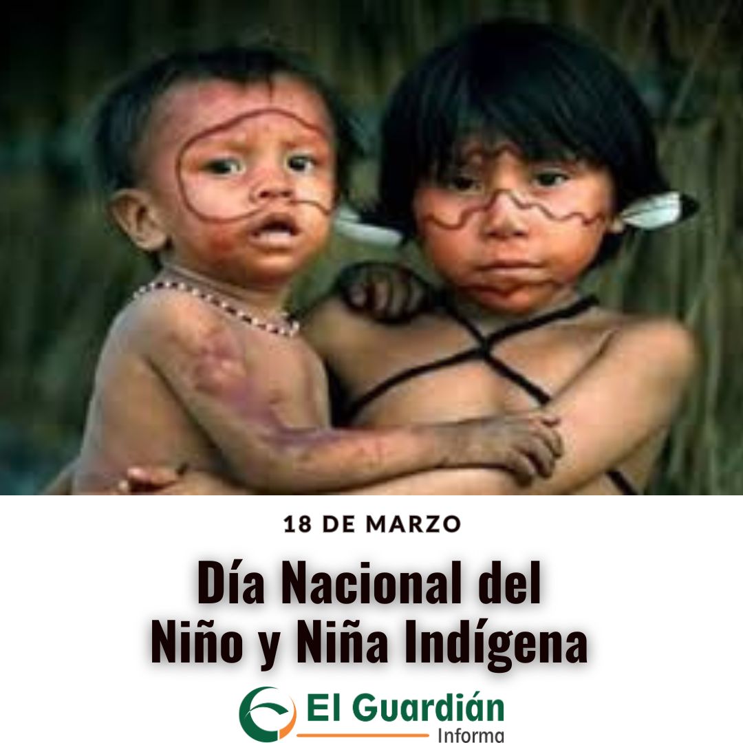 Hoy es Día Nacional del Niño y Niña Indígena